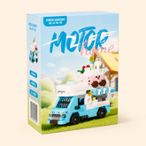 Motor Home Building Block Set — Sweet Time Dessert Workshop Van