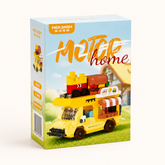 Motor Home Building Block Set — Hot Dog & Fast Food RV