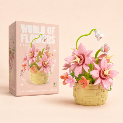 Plastic Puzzle Bouquet Toy